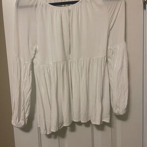 Elegant White Women's Top